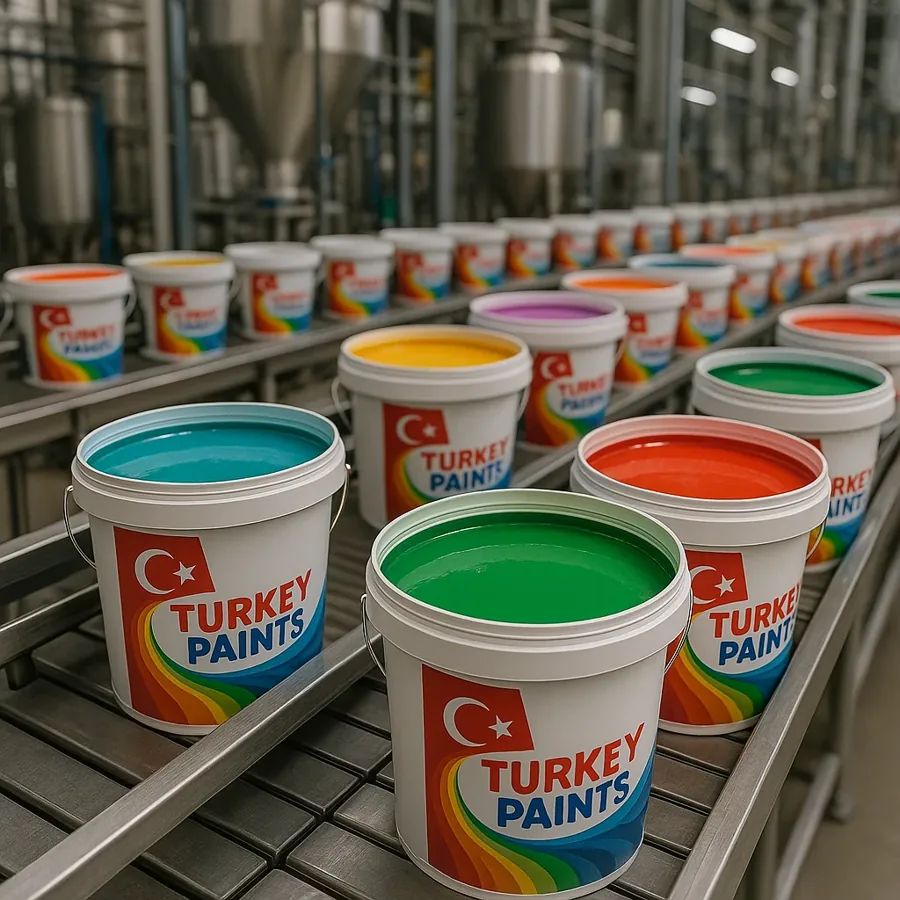 Turkey Paints custom branded buckets